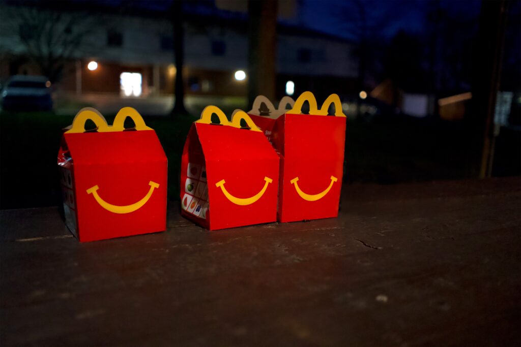 3 Happy meal